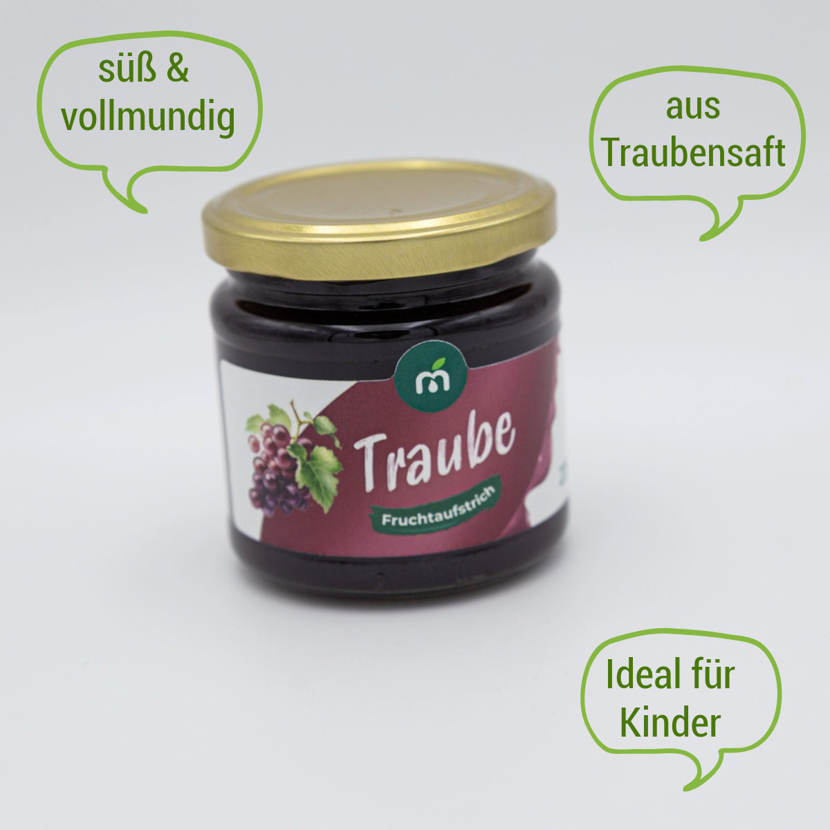 Fruchtaufstrich Traube – 220 g