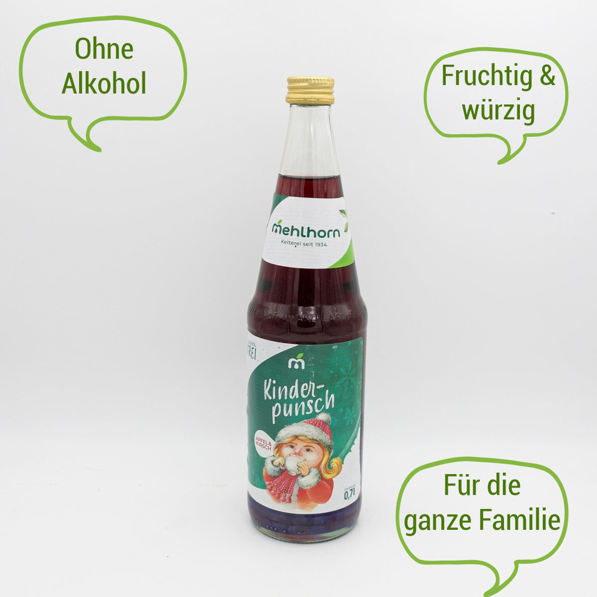 Kinderpunsch alkoholfrei, 0,7 l