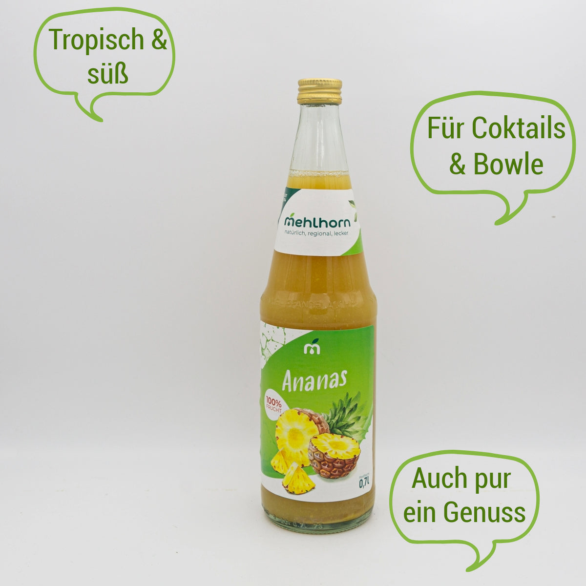 Ananas - 0,7l, Fruchtnektar