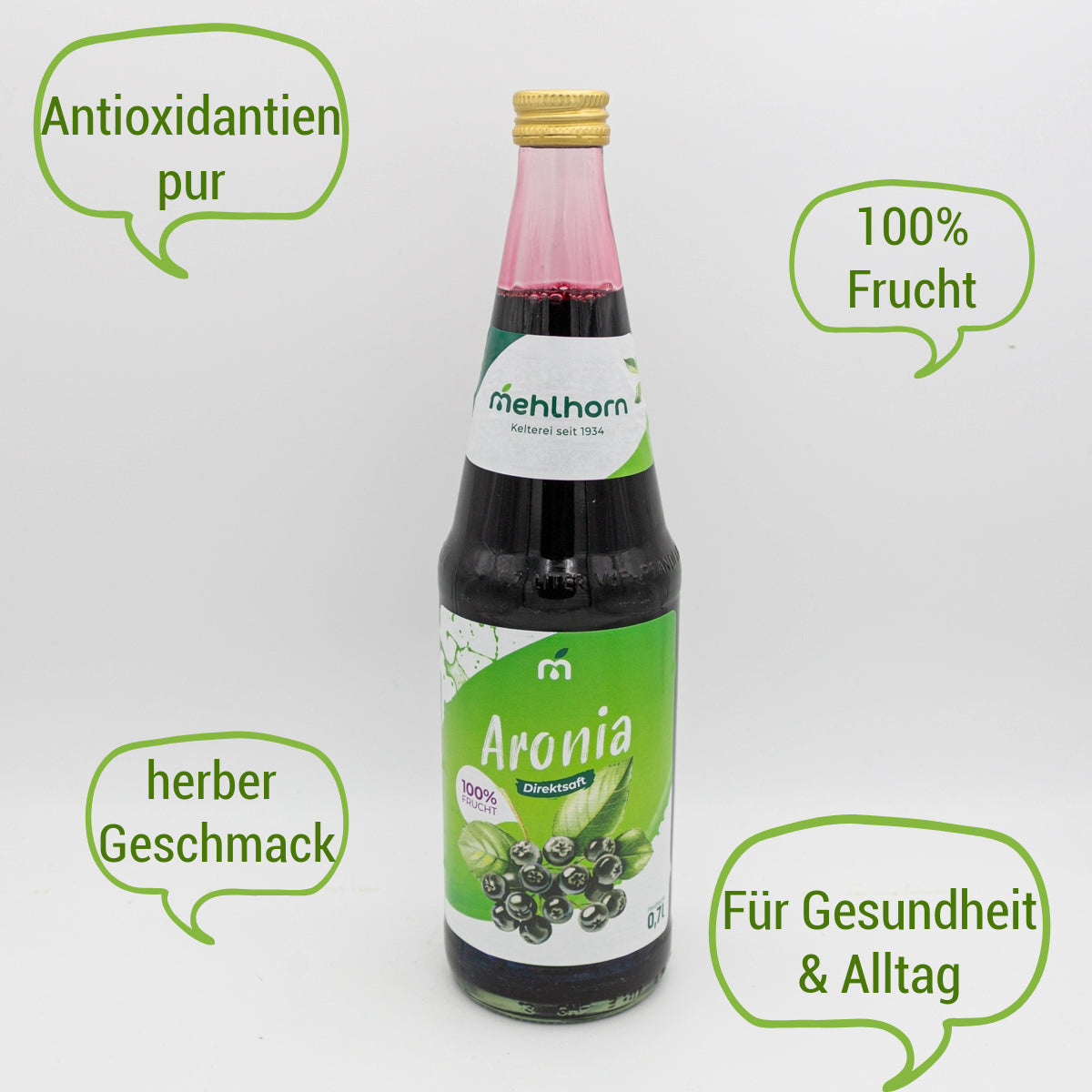 Aroniasaft – Direktsaft, 0,7 l