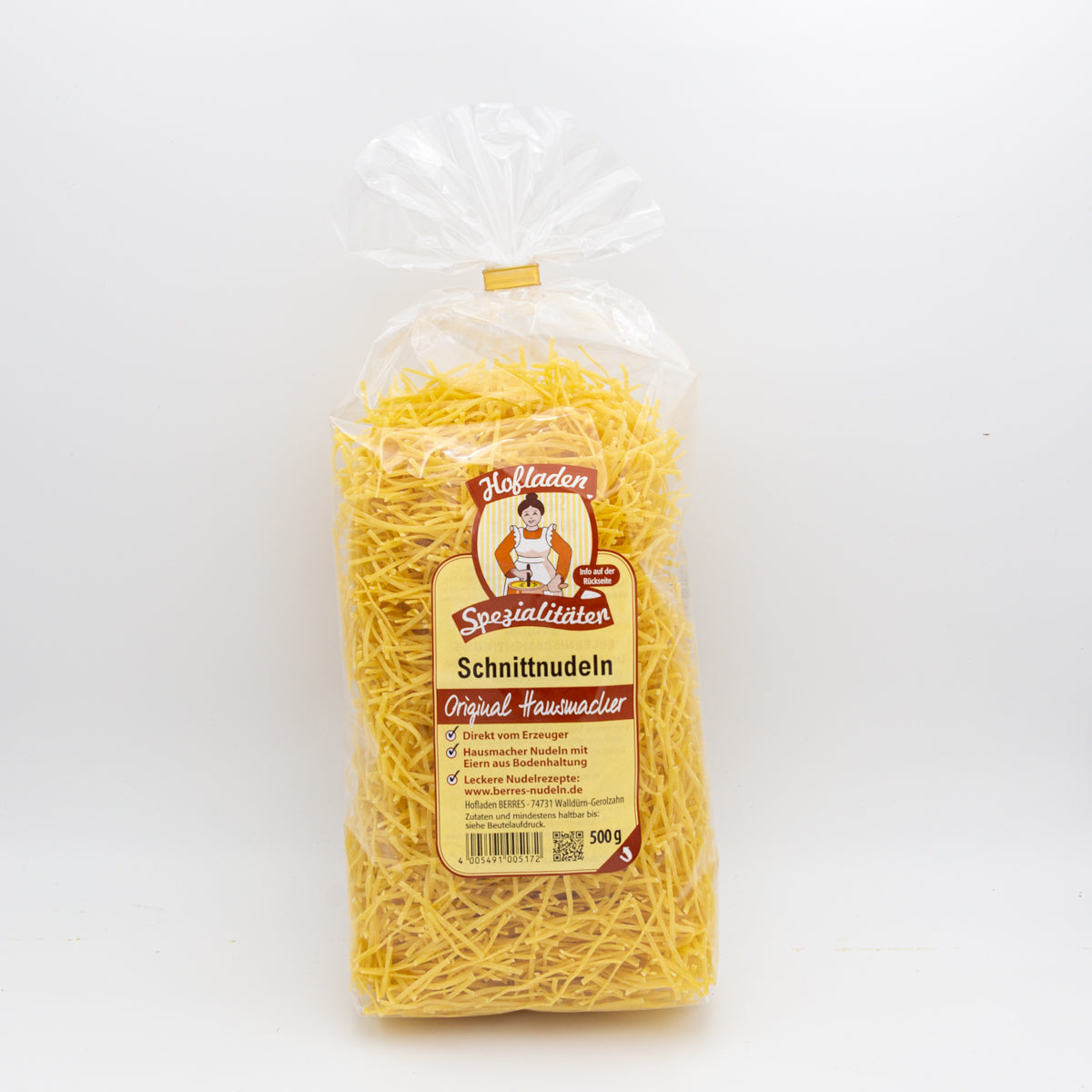 Schnittnudeln - 500g, Eiernudeln