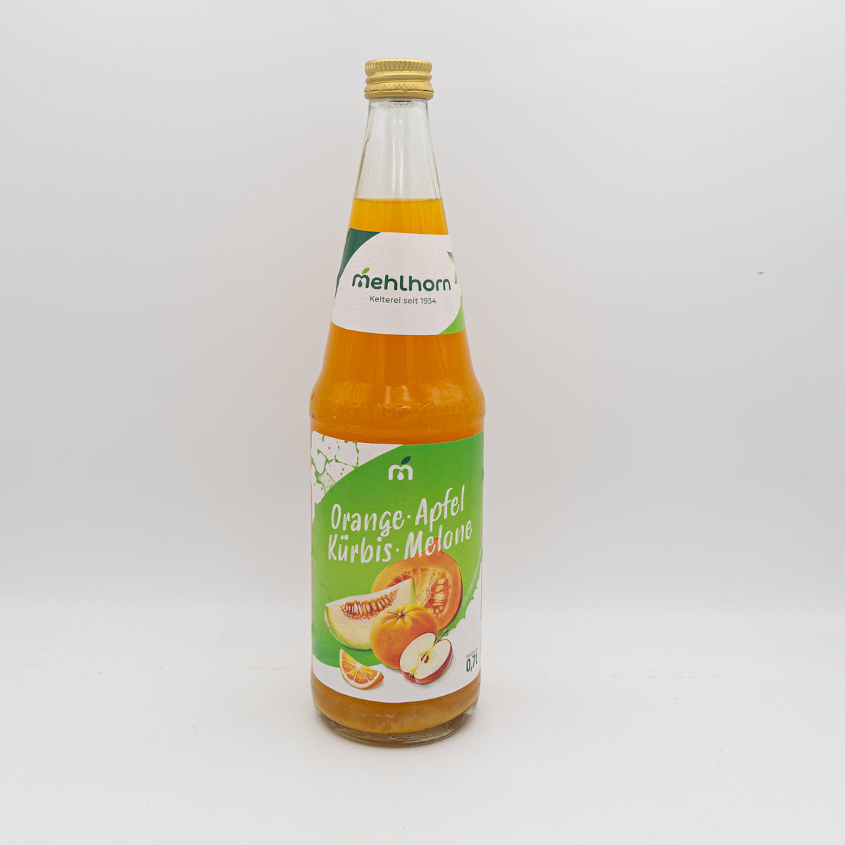 Orange-Apfel-Kürbis-Melone Fruchtnektar - 0,7l