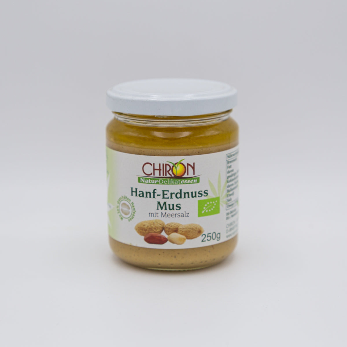 Hanf-Erdnussmus – Bio, 250 g, Fruchtaufstrich