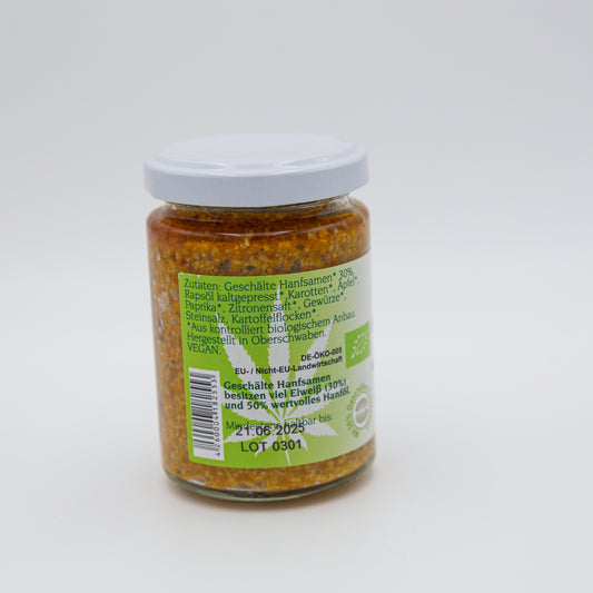 Hanfaufstrich Indisch – 135 g