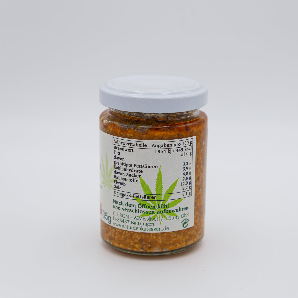 Hanfaufstrich Orientalisch – 135 g