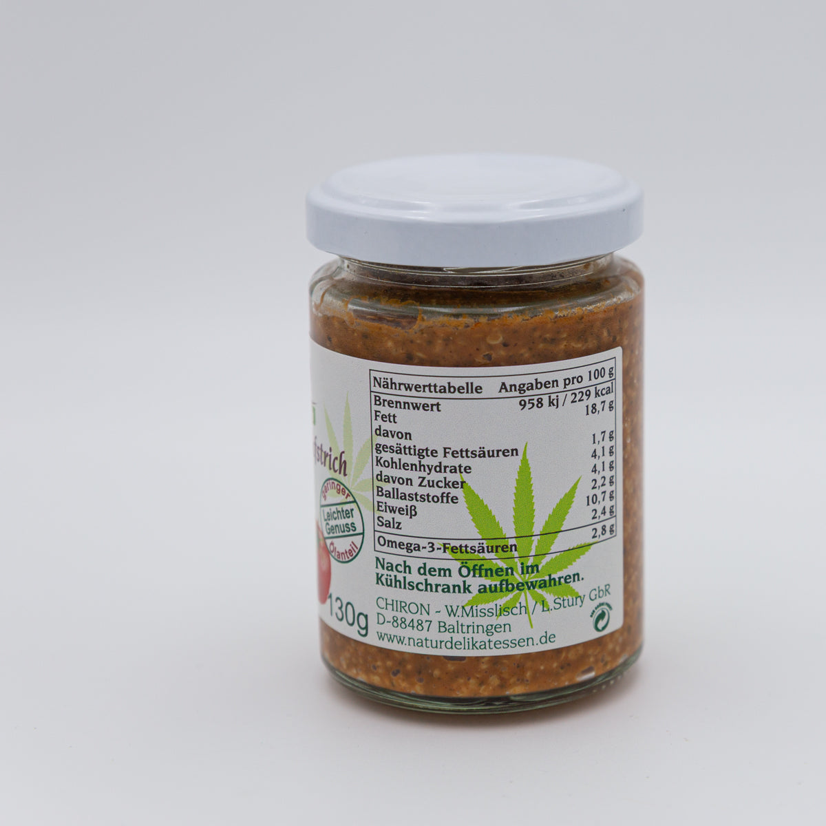 Bruschetta Hanfaufstrich – 130 g