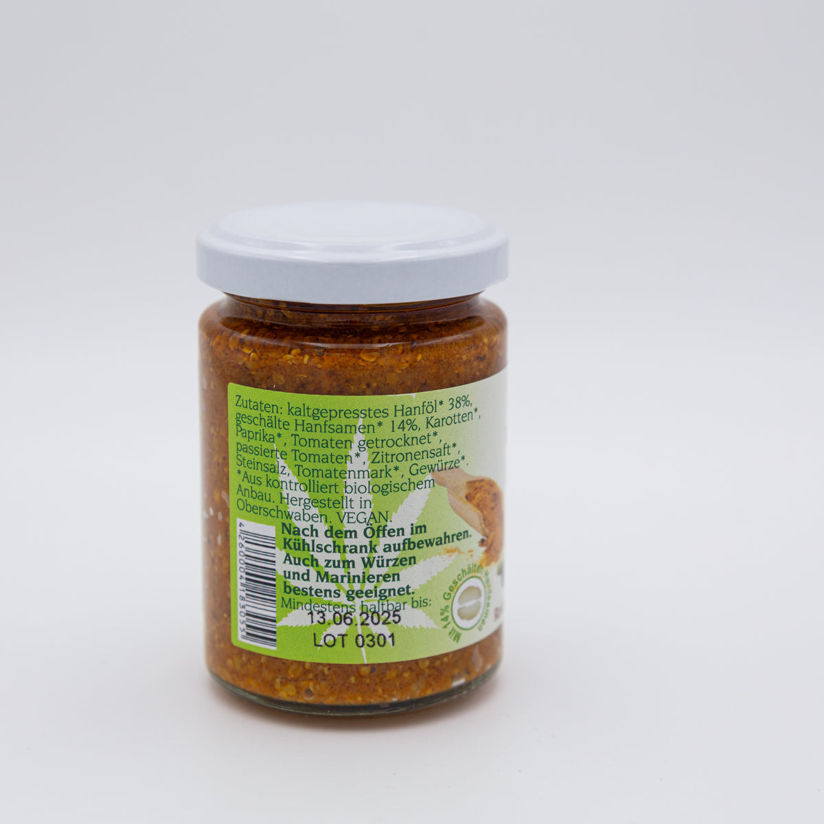 Hanf-Pesto Indisch – 130 g