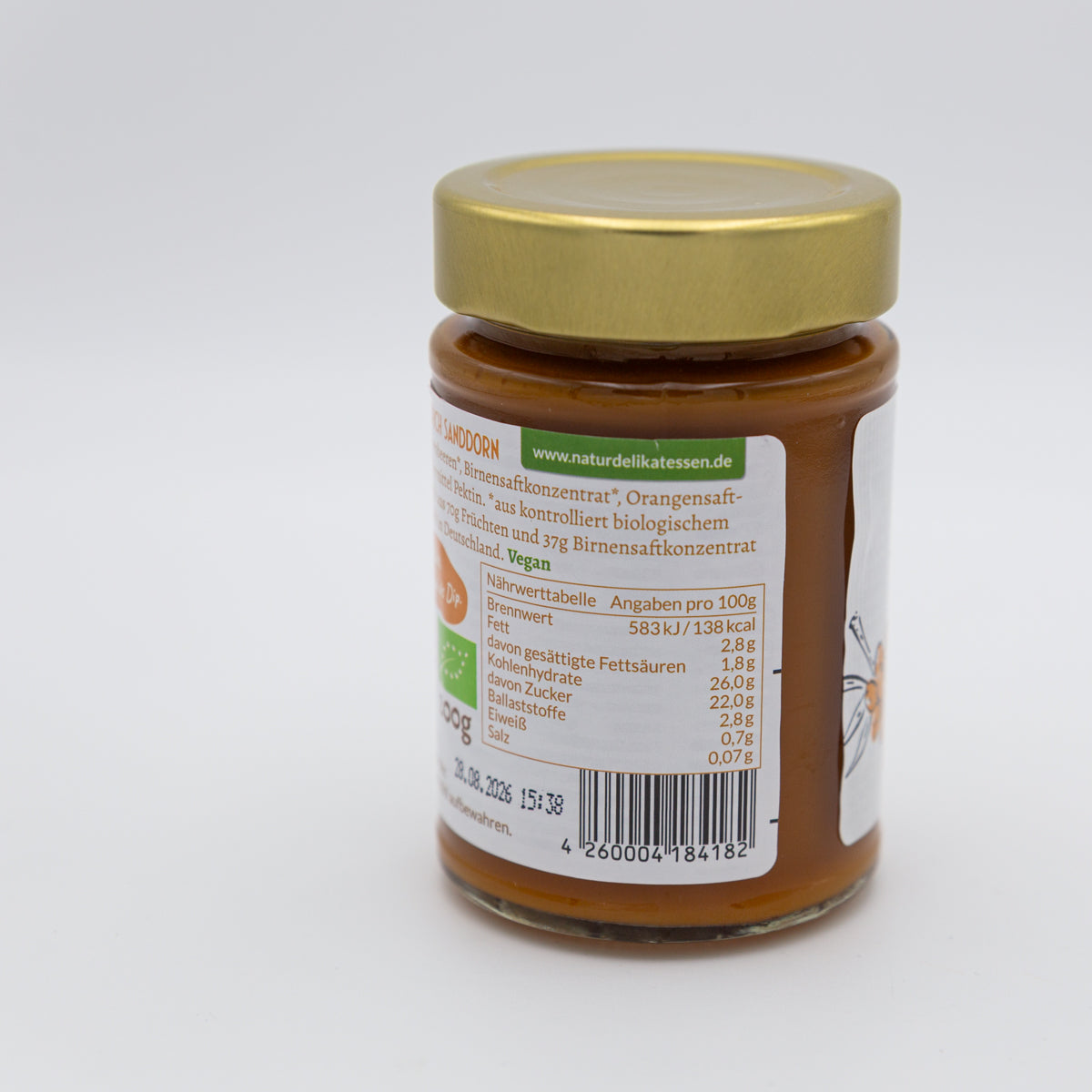 Fruchtaufstrich Sanddorn – 225 g