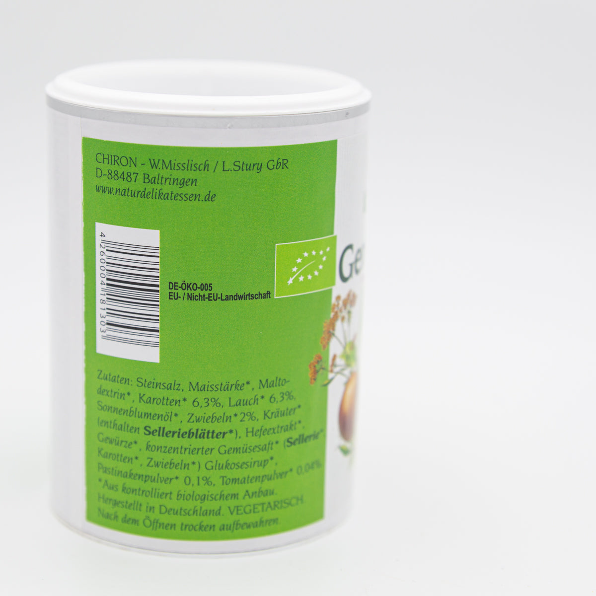 Gemüsebrühe aus frischen Zutaten – Bio, 250 g, Naturdelikatessen