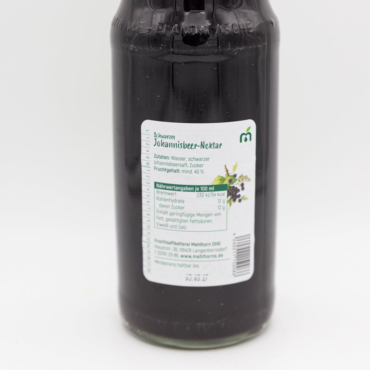 Schwarze Johannisbeere - 0,7l, Fruchtnektar