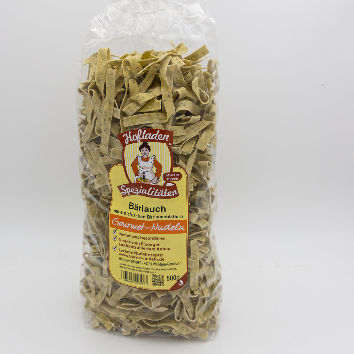 Eiernudeln Bärlauchnudeln, 500g