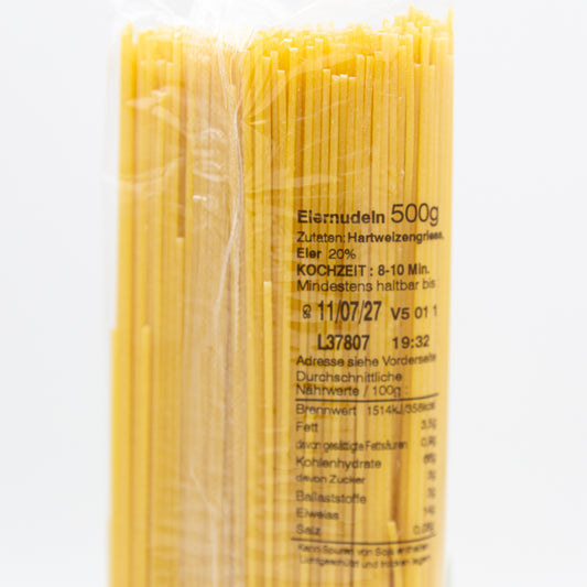 Spaghetti - 500 g, Eiernudeln