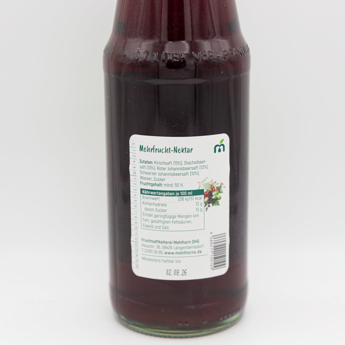 Mehrfrucht - 0,7l, Fruchtnektar