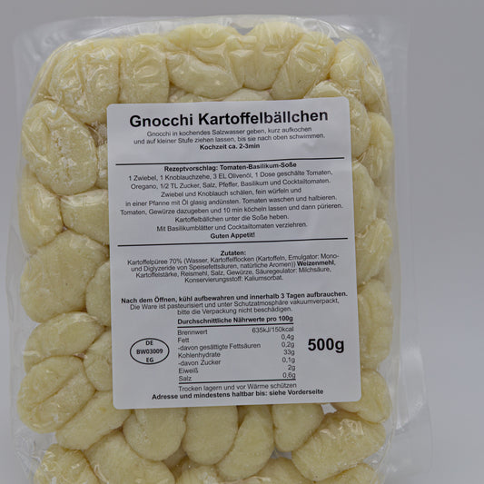 Gnocchi Kartoffelbällchen, 500g