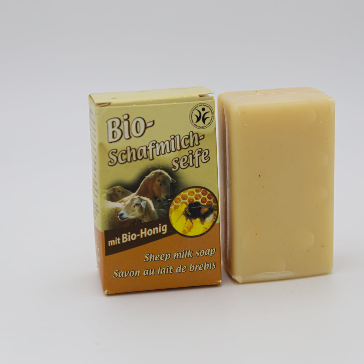 Bio-Schafmilchseife mit Bio-Honig – 100 g