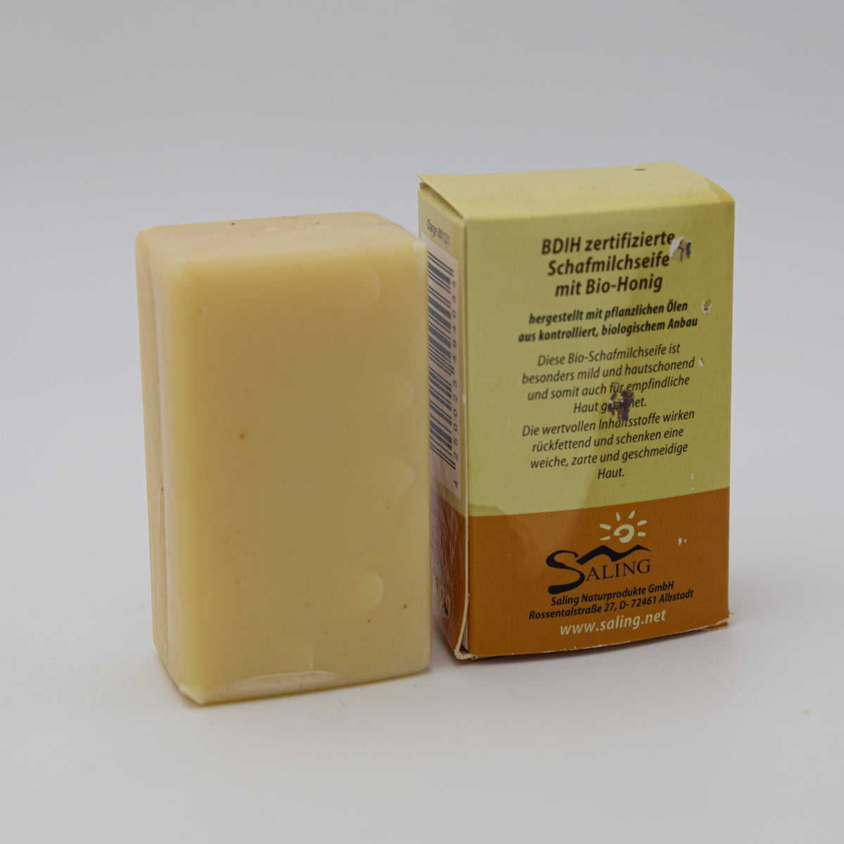 Bio-Schafmilchseife mit Bio-Honig – 100 g