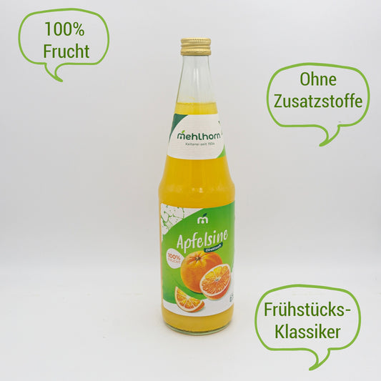 Direktsaft Apfelsine, 0,7 l