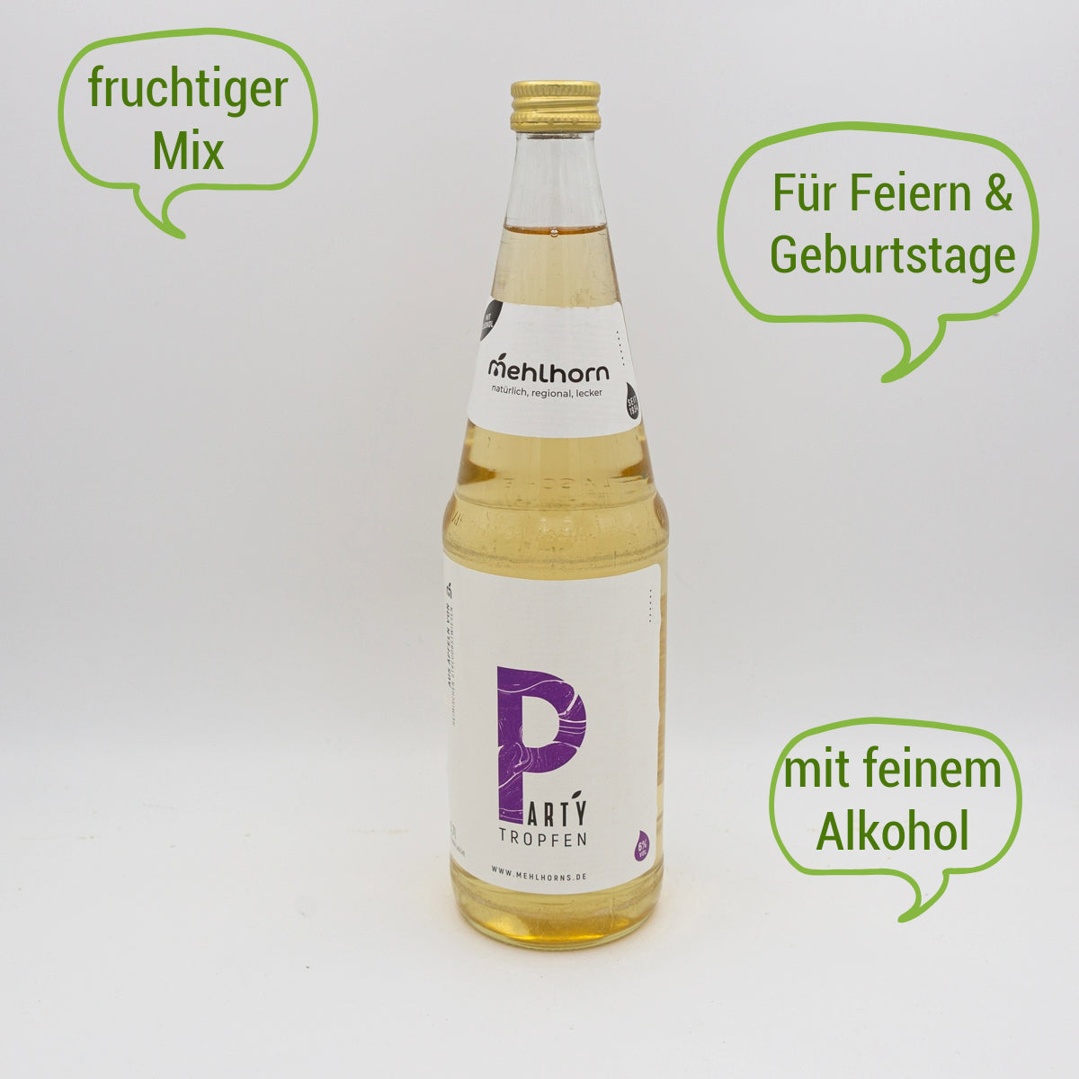 Party Tropfen – Fruchtwein-Mix, 0,7 l