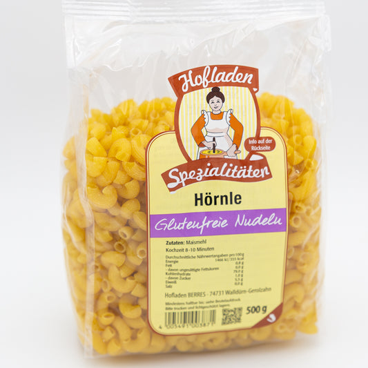 Glutenfreie Nudeln Hörnle, 500g
