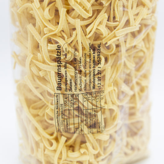 Eiernudeln Bauernspätzle, 500g