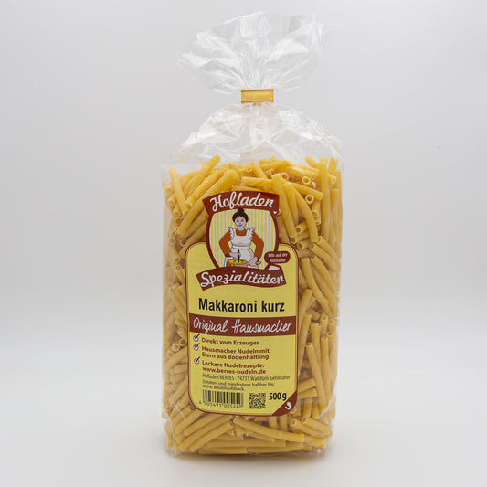 Makkaroni kurz - 500g, Eiernudeln