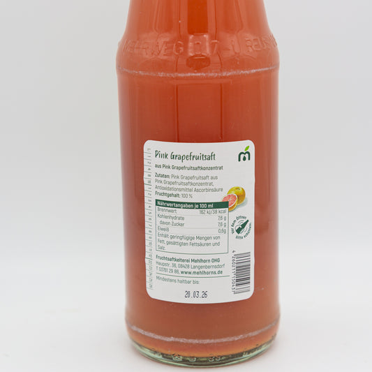 Pink Grapefruit – Saft, 0,7 l