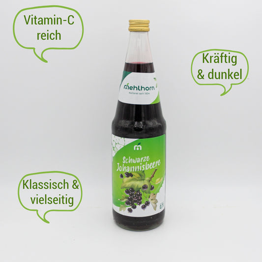 Schwarze Johannisbeere - 0,7l, Fruchtnektar