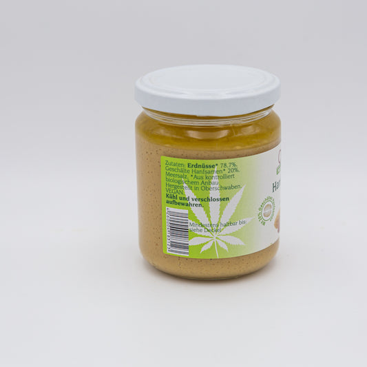 Hanf-Erdnussmus – Bio, 250 g, Fruchtaufstrich