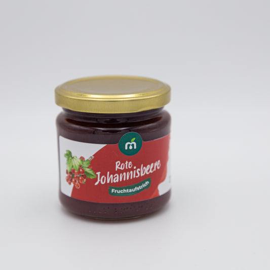 Fruchtaufstrich Rote Johannisbeere – 220 g