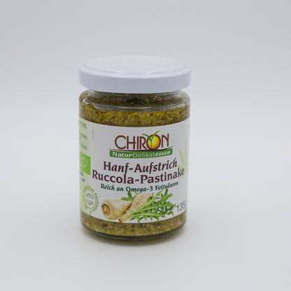 Hanfaufstrich Rucola-Pastinake – 135 g