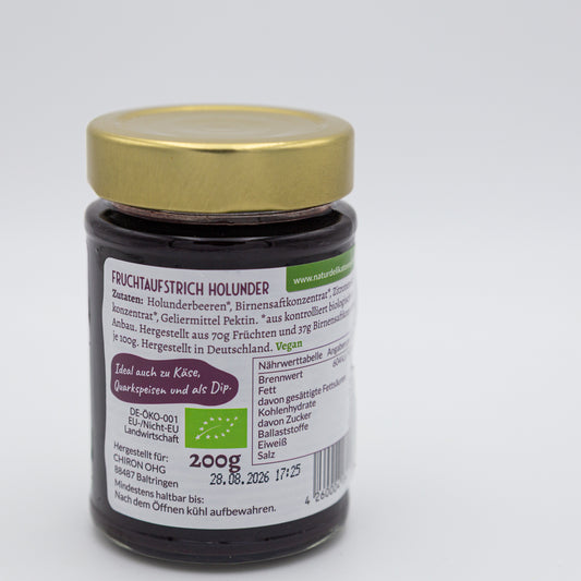 Fruchtaufstrich Holunder – 225 g