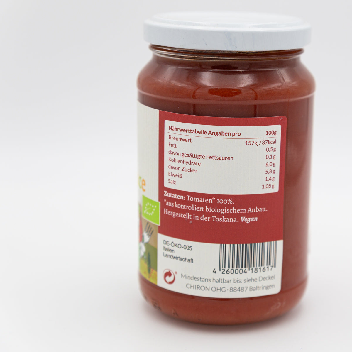 Kinder Tomatensauce – Bio, 340 g