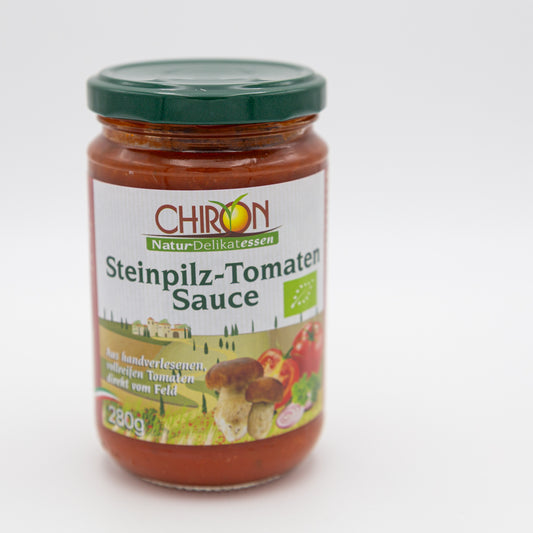 Steinpilz-Tomaten Sauce – Bio, 280 g