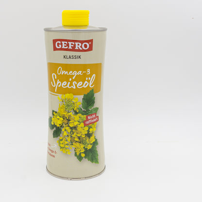 Omega-3 Speiseöl – kaltgepresst, 750 ml