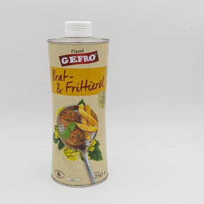Brat- und Frittieröl – hoch erhitzbar, 750 ml