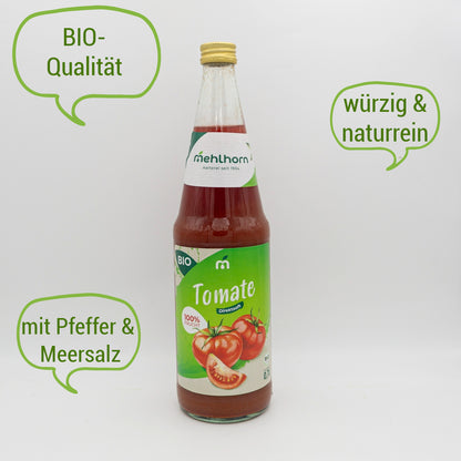 Bio-Tomatensaft – 0,7l, Direktsaft