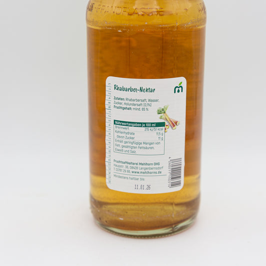 Fruchtnektar Rhabarber, 0,7 l