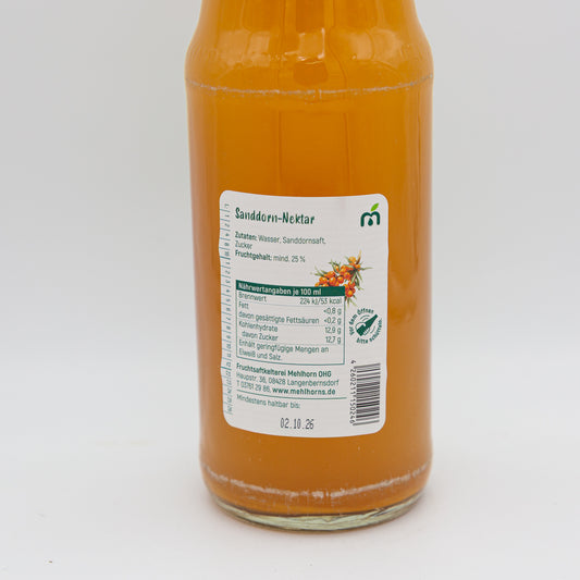 Fruchtnektar Sanddorn, 0,7 l