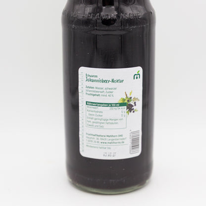 Schwarze Johannisbeere - 0,7l, Fruchtnektar