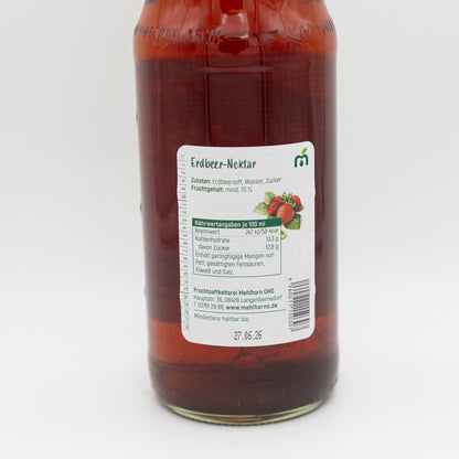 Fruchtnektar Erdbeere, 0,7 l