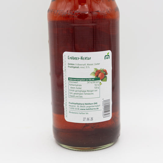 Fruchtnektar Erdbeere, 0,7 l