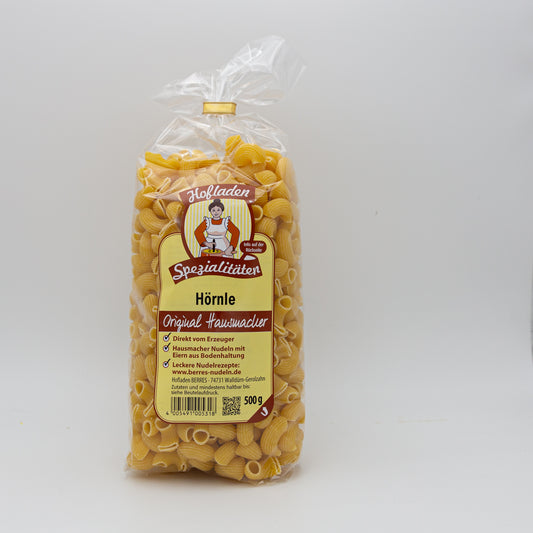 Hörnle - 500g, Eiernudeln