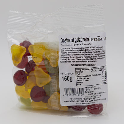 Fruchtgummi Obstsalat – vegan, 150 g