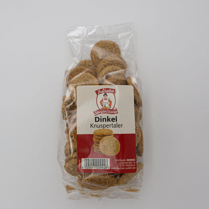 Süßwaren Dinkel Knuspertaler